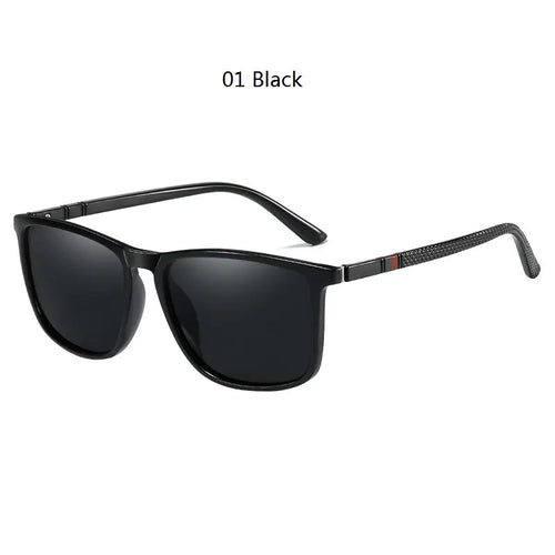 Luxury Vintage Square Polarized Sunglasses Men Women Fashion Travel