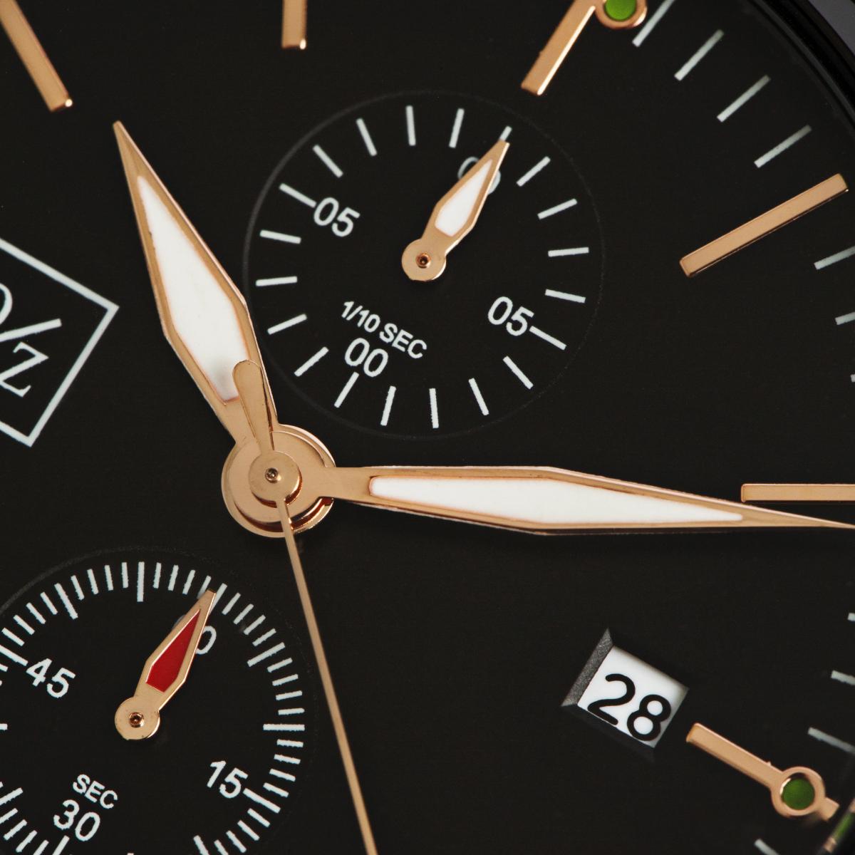 Men's steel mesh-belt watch