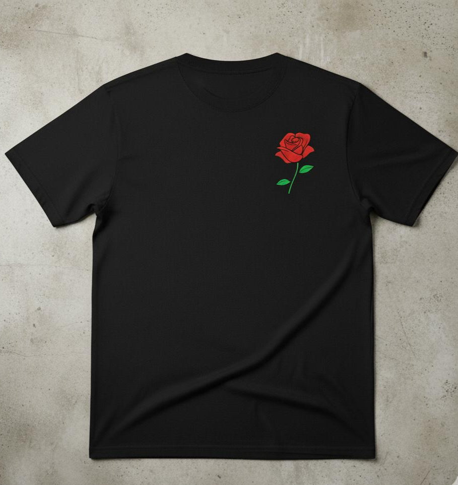 Premium quality classic rose t-shirt