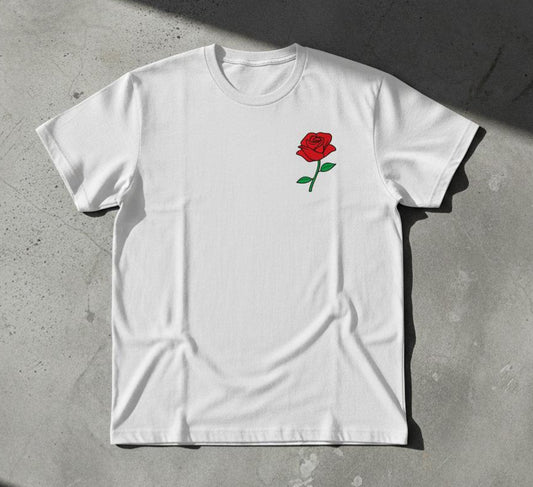 Premium quality classic rose t-shirt